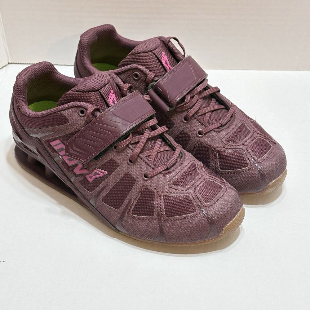Inov-8 Fastlift 360 W8 M6.5 Purple Weightlifting Shoes Squat Gym Training